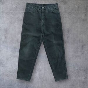 Branders By Dickies Vintage Cotton Dark Brown Corduroy Pants Mens Size 34W x 30L